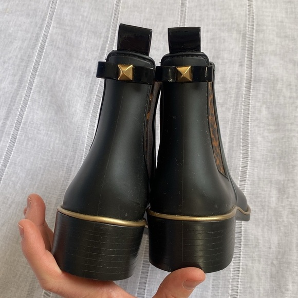 Kate Spade Sedgewick Domina Leopard Print Chelsea Ankle Boots. - Picture 4 of 11